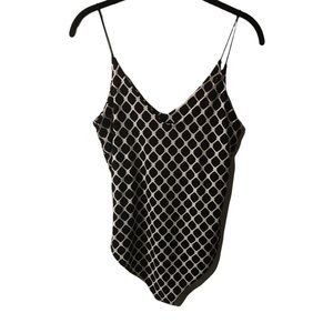 Gaze black and white Body suit size M